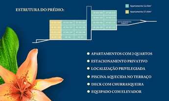 Imagem 6: Apartamento com 2 dormitórios à venda, 52 m² por R$ 474.509,00 - Centro - Guaramiranga/CE