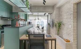 Imagem 2: Lindo e mobiliado em Moema com Sacada Gourmet!