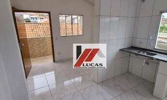 Imagem 4: Casa com 1 dormitório para alugar, 60 m² por R$ 800,00/mês - Aguassaí - Cotia/SP