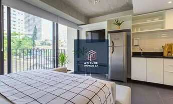 Imagem 4: Studio com 1 dormitório, 28 m² - venda ou aluguel - Jardim das Bandeiras - São Paulo/SP