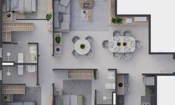 Imagem 2: Apto 3/4 com 3 suítes no Residencial Gemini de 97 m², 2 vagas por 880.174,00, Natal-RN