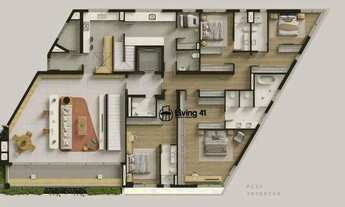 Imagem 4: Cobertura com 4 dormitórios à venda, 548 m² por R$ 18.646.000 - Batel