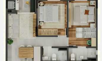 Imagem 3: Apartamento com 2 dormitórios à venda, 63 m² por R$ 836.450,00 - São Francisco de Assis