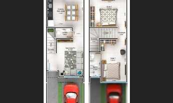 Imagem 6: Sobrado para Venda em Uberlândia, Bem Viver, 2 dormitórios, 2 suítes, 2 banheiros, 2 vagas