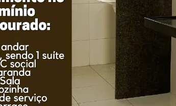 Imagem 2: Apartamento para aluguel no Condomínio Leão Dourado com 3 quartos