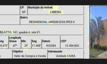 Imagem 3: LIMEIRA - Casa Padrão - <br> RESIDENCIAL JARDIM DOS IPES II