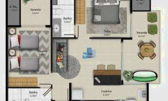 Imagem 4: 2 quartos, 61 m² em Jardim da Penha - Vitória/ES