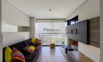 Imagem 2: APTO C/ VARANDA GOURMET ALUGA-SE NA BELA VISTA C/ 58M², 1DORM, SALA, COZ, 1 BANH, 1 VAGA