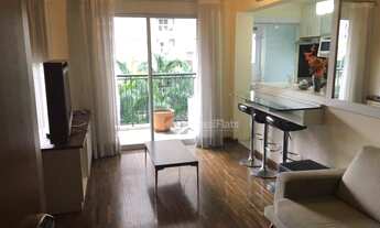 Imagem: Flat com 1 dormitório para alugar, 48 m²