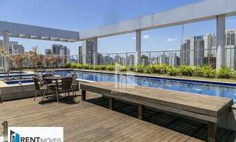 Imagem 2: Apartamento com 1 dormitório para alugar, 40 m² por R$ 3.570,00/mês - Brooklin - São Paulo