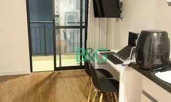 Imagem 2: Apartamento com 1 dormitório para alugar, 26 m² por R$ 2.350/mês - Centro - São Paulo/SP