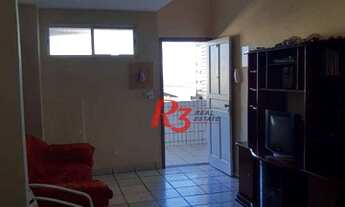 Imagem 3: Apartamento com garagem privativa, vista mar, 2 dormitórios, 86 m² - Centro - São Vicente