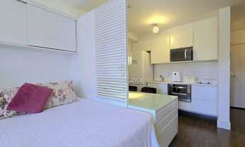 Imagem 3: Studio andar alto em condomínio completo no Centro de Curitiba - PR