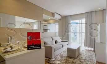 Imagem 2: Diogo Home, flat disponível para locação contendo 50m², 1 dormitório e 1 vaga de garagem