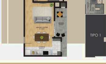 Imagem 3: Apartamento novo. 2 ou 3 dorm. Hugo Lange/Juvevê, Curitiba