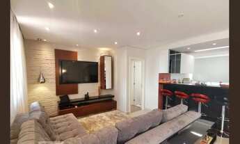 Imagem 2: Apartamento para venda possui 128 metros quadrados com 3 quartos, 1 suíte, varanda com chu