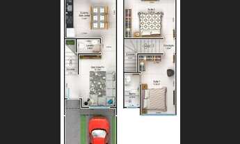Imagem 5: Sobrado para Venda em Uberlândia, Bem Viver, 2 dormitórios, 2 suítes, 2 banheiros, 2 vagas