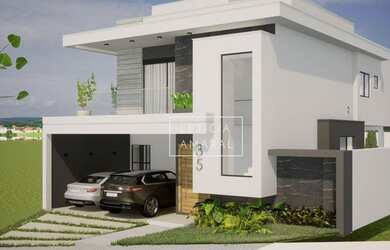 Imagem 4: Linda Casa com 3 suítes,piscina e armários planejados, à venda, 233 m² por R$ 272 - Setvil