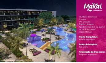 Imagem 2: Flat para venda com 30 metros quadrados com 1 quarto em Muro Alto - Ipojuca - PE