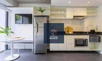 Imagem 6: Studio com 1 dormitório, 28 m² - venda ou aluguel - Jardim das Bandeiras - São Paulo/SP