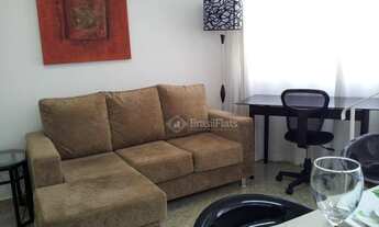 Imagem: Flat com 1 dormitório para alugar, 40 m²