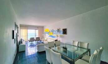 Imagem 5: Apartamento frente mar com sacada Pitangueiras Guarujá