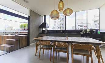 Imagem 4: Cobertura mobiliada com piscina privativa no Campo Belo