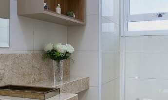 Imagem: Apartamento com Suíte e Sacada na Planta