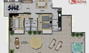 Imagem 7: Apartamento à venda, 176 m² por R$ 740.000,00 - Centro - Juiz de Fora/MG