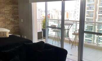 Imagem 4: Apartamento/Studio para aluguel Campo Belo 49 m 1 dormitório 1 vaga mobiliado