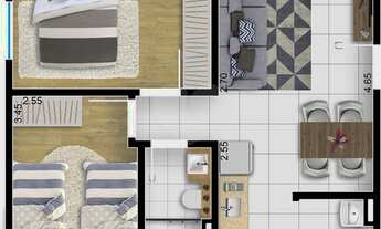 Imagem: Sorocaba - Apartamento Padrão - Wanel Ville