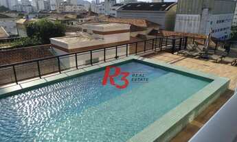 Imagem 5: Apartamento com 72 metros quadrados 2 dorm. com 1 suíte no Embaré- Santos