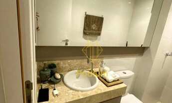 Imagem 6: Apartamento ambientado com varanda gourmet no Brisamar - AP1118