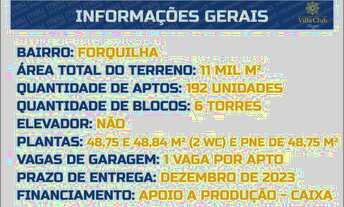 Imagem 4: JUL35/234 Condomínio Villa Club (Aptos com 1 suíte e varanda