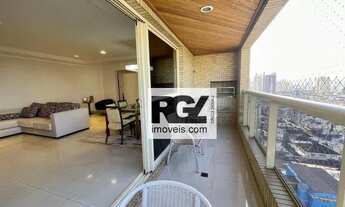 Imagem 3: ALTO PADRÃO - 3 dormitórios para alugar, 182 m² por R$ 13.000/mês - Embaré - Santos/SP