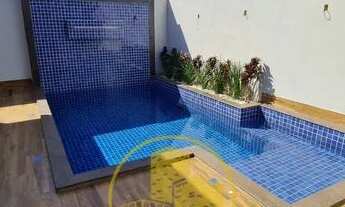 Imagem 6: CASA NOVA CONDOMÍNIO AMERICANO RUA 10A VICENTE PIRES 3 SUÍTES PISCINA CHURRASQUEIRA LOTE 4