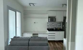 Imagem 3: Studio moderno com mobília, varanda e 1 vaga, próximo ao Metrô em prédio com lazer - Barra