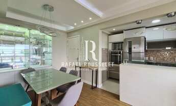 Imagem 4: Apartamento mobiliado com 3 dormitórios e 2 vagas em andar alto no bairro Santana