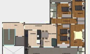 Imagem 3: Apartamento com 3 dormitórios à venda em Contagem