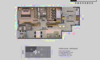 Imagem 5: Apartamento para Venda em Volta Redonda, JARDIM PROVENCE, 2 dormitórios, 1 suíte, 2 banhei