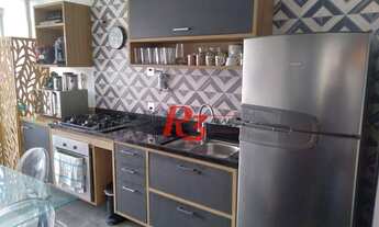 Imagem 6: Apartamento com 72 metros quadrados 2 dorm. com 1 suíte no Embaré- Santos