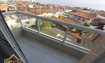 Imagem 3: Apartamento com 1 dormitório para alugar, 40 m² por R$ 1.400,00/mês - Tupi - Praia Grande