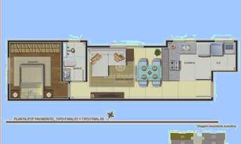 Imagem 7: Apartamento à venda 1 quarto 1 vaga - Floresta