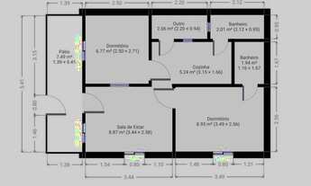 Imagem 2: 2 quartos sendo 1 suíte na dom Romualdo de seixas R$ 1.500
