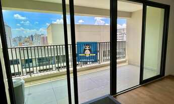 Imagem 6: Studio 1 dorm., 41m2, semi mobiliado, ar cond., ampla varanda, 1ª locação, 1 vaga