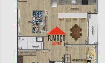 Imagem 4: Apartamento com 2 dormitórios à venda, 64 m² por R$ 490.000,00 - Vila Carrão - São Paulo/S