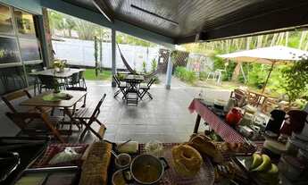 Imagem: Passo ponto - Hostel Praia Tombo - Guarujá