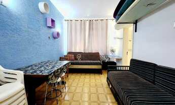 Imagem 2: Apartamento para locação anual na praia das Pitangueiras, 01 dormitório, 02 quadras da pra