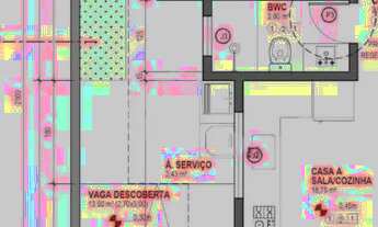 Imagem 5: Casa térrea com espaço para 2 carros na frente e pátio nos fundos!