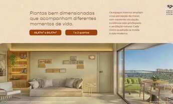 Imagem 7: APARTAMENTO QUARTO E SALA COM LAVABO 46,67M² - PRAIA DO CORSÁRIO - GAL URBAN BEACH LIVING